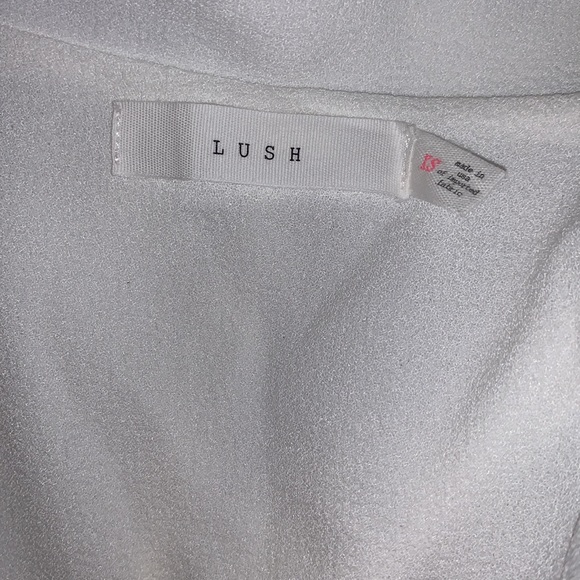 Lush Crepe Novak Blazer in White Size XS NWOT Lightweight Bride Vacation Summer - Picture 6 of 12